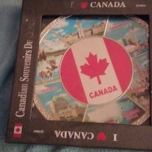A souvenir collectible plate from Canada original